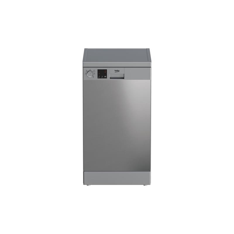 BEKO DVS05024X LAVASTOVIGLIE SLIM LIBERA INSTALLAZIONE 45CM 10 COPERTI CLASSE E INOX