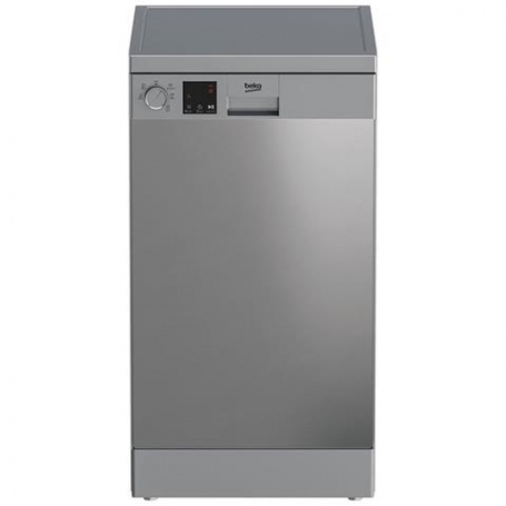 BEKO DVS05024X LAVASTOVIGLIE SLIM LIBERA INSTALLAZIONE 45CM 10 COPERTI CLASSE E INOX