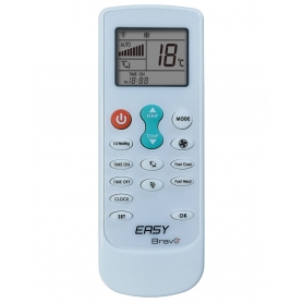 BRAVO EASY 92102155 TELECOMANDO UNIVERSALE PER CONDIZIONATORI MULTIMARCA COLORE BIANCO - PROMO