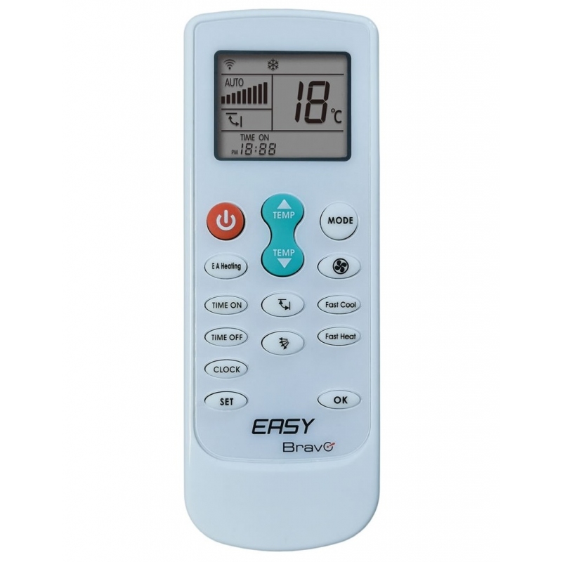 BRAVO EASY 92102155 TELECOMANDO UNIVERSALE PER CONDIZIONATORI MULTIMARCA COLORE BIANCO - PROMO