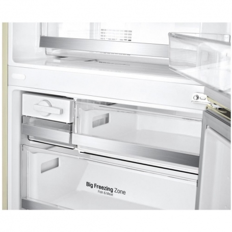 LG GBB567SECMN FRIGORIFERO COMBINATO LIBERA INSTALLAZIONE 492LT NO FROST WIFI CLASSE E COLORE SABBIA