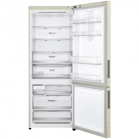 LG GBB567SECMN FRIGORIFERO COMBINATO LIBERA INSTALLAZIONE 492LT NO FROST WIFI CLASSE E COLORE SABBIA