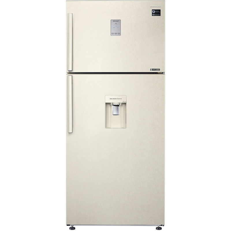 SAMSUNG RT53K6540EF FRIGORIFERO DOPPIA PORTA 530LT NO FROST CON DISPENSER CLASSE F COLORE SABBIA - PROMO