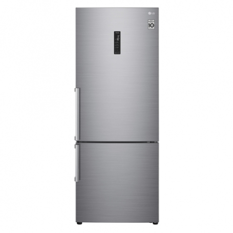 LG GBB567PZCMB FRIGORIFERO COMBINATO LIBERA INSTALLAZIONE 462LT NO FROST MOTORE INVERTER CLASSE E INOX