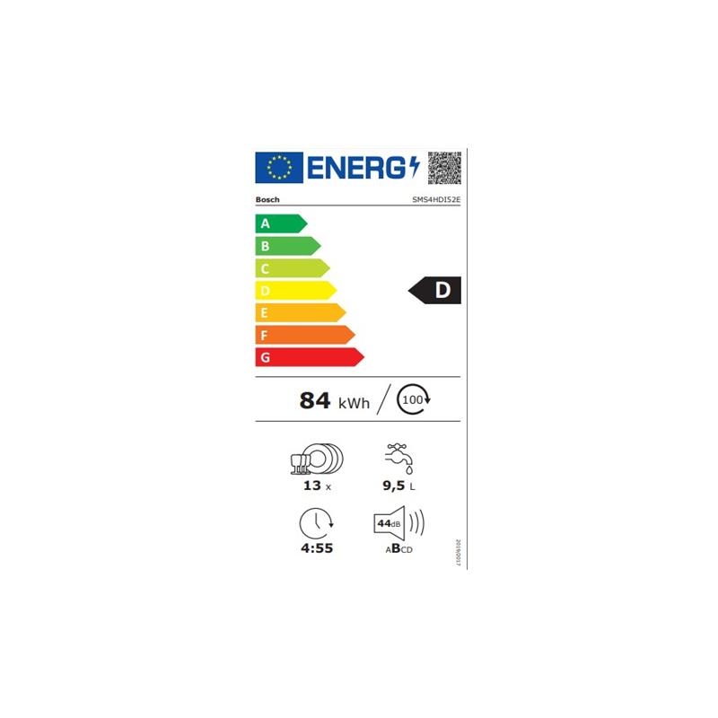 BOSCH SMS4HDI52E LAVASTOVIGLIE LIBERA...