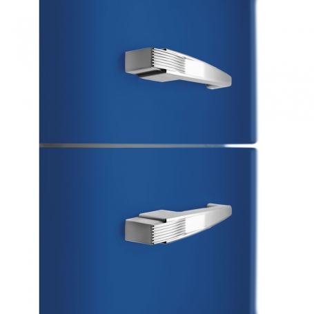 SMEG FAB32RBE5 FRIGORIFERO COMBINATO ANNI '50 331LT TOTAL NO FROST COLORE BLU CLASSE D