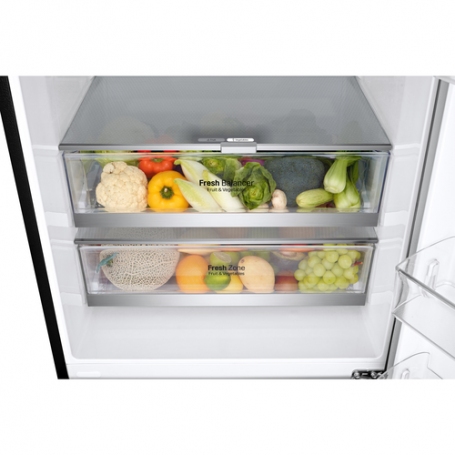 LG GBB569MCAMN FRIGORIFERO COMBINATO 462 LT NO FROST MULTIFLOW INVERTER WIFI CLASSE E NERO