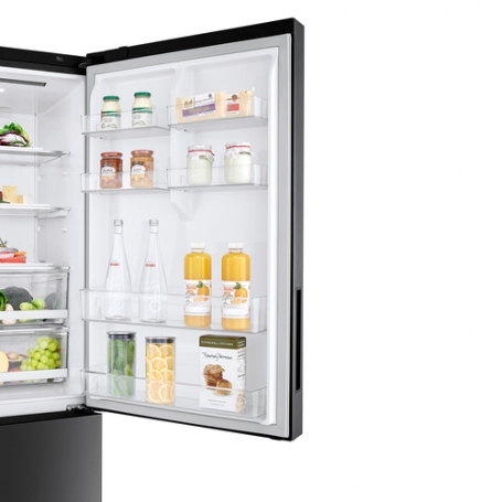 LG GBB569MCAMN FRIGORIFERO COMBINATO 462 LT NO FROST MULTIFLOW INVERTER WIFI CLASSE E NERO