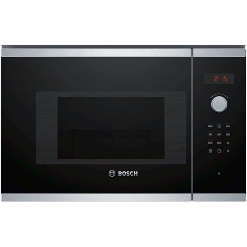 BOSCH BEL523MS0 FORNO A MICROONDE DA INCASSO 20LT 800W NERO