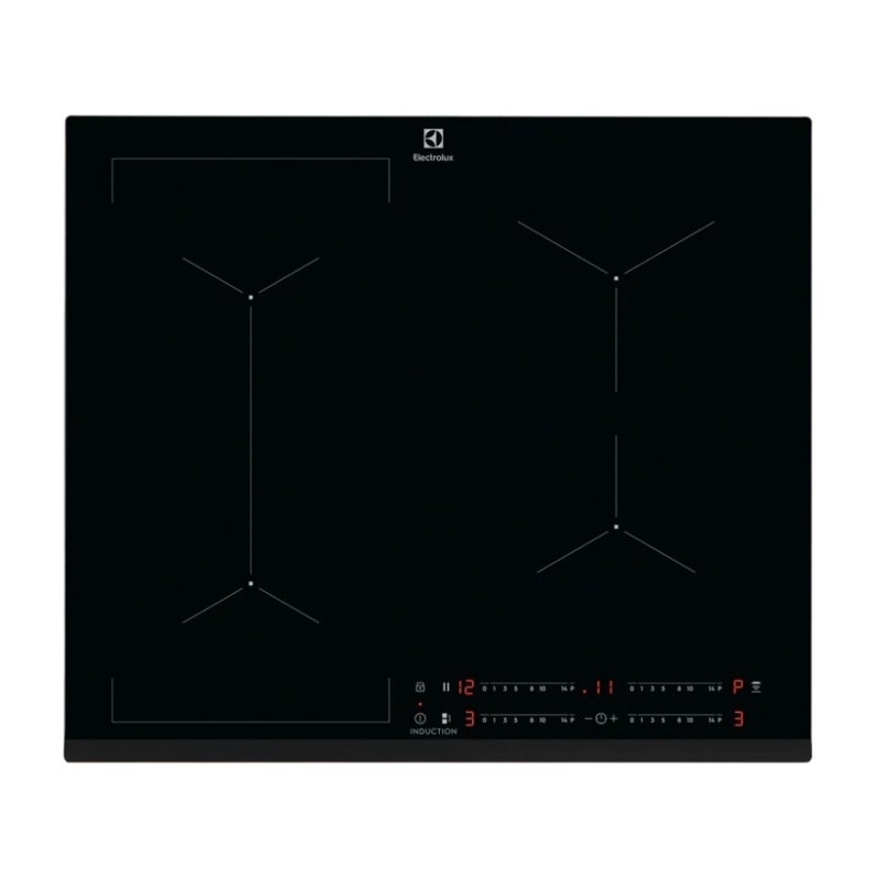 ELECTROLUX EIL63443 PIANO COTTURA A INDUZIONE 60 CM 4 ZONE COTTURA IN VETROCERAMICA NERO - PROMO