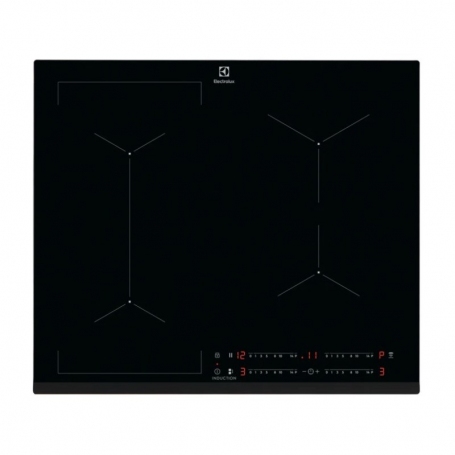 ELECTROLUX EIL63443 PIANO COTTURA A INDUZIONE 60 CM 4 ZONE COTTURA IN VETROCERAMICA NERO - PROMO