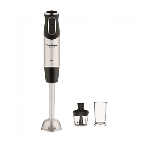 MOULINEX DD6578 FRULLATORE A IMMERSIONE PIU' TRITATUTTO DA 500ML 1000W CAPACITA' 0,8LT COLORE INOX/NERO - PROMO