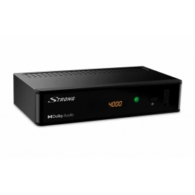STRONG SRT8215 RICEVITORE DIGITALE TERRESTRE DVB-T2 HEVC HDTV HDMI CONNESSIONE DI RETE ETHERNET - PROMO