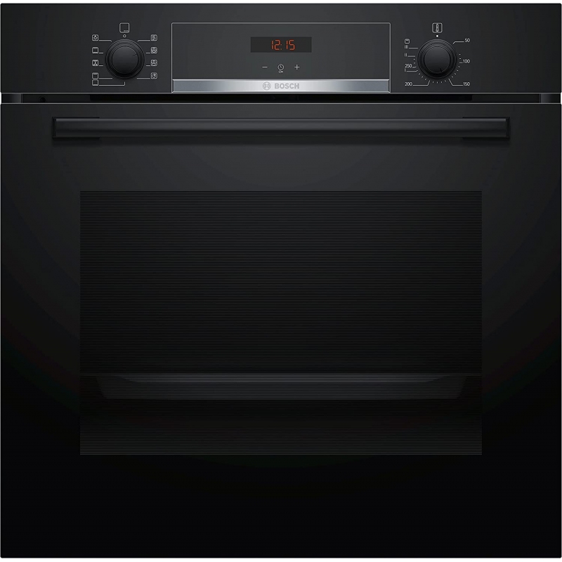 BOSCH HBA534BB0 FORNO ELETTRICO MULTIFUNZIONE 60CM 71LT FUNZIONE PIZZA ECOCLEAN CLASSE A NERO - PROMO