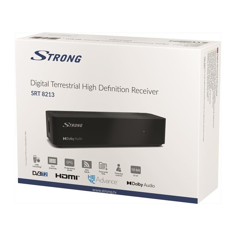 STRONG SRT8213 RICEVITORE DIGITALE TERRESTRE...