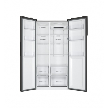HAIER HSR3918ENPB FRIGORIFERO SIDE BY SIDE 528LT NO FROST CLASSE E NERO - PROMO