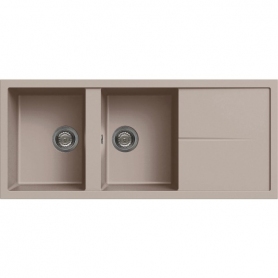 ELLECI LGU50043 UNICO 500 LAVELLO 2 VASCHE + GOCC...