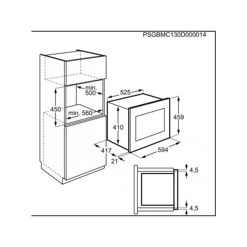 ELECTROLUX MQ927GNE FORNO A MICROONDE DA...
