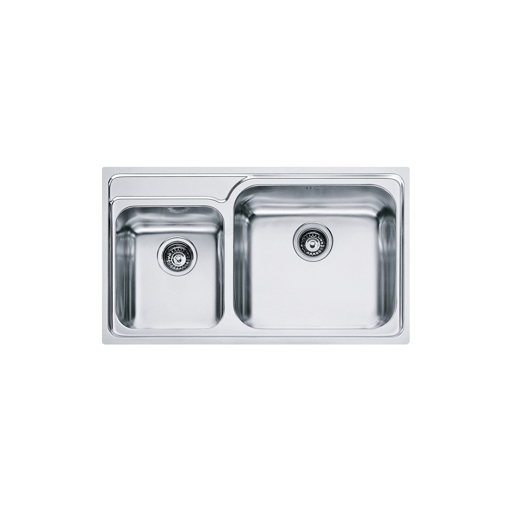 Lavello Inox Franke lavello da incasso franke 8580796 gax 620 2 vasche acciaio Lavello Inox Franke lavello da incasso franke 8580796 gax 620 2 vasche acciaio