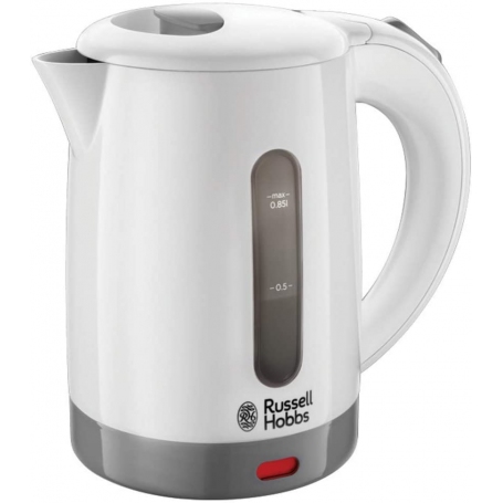 RUSSELL HOBBS 23840-70 BOLLITORE DA VIAGGIO 1000W 0,85LT 2 TAZZE COLORE GRIGIO/BIANCO - PROMO