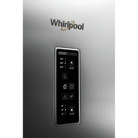 WHIRLPOOL WT70E 952 X FRIGORIFERO DOPPIA PORTA 70CM NO FROST 457LT CLASSE E INOX - WT70E952X