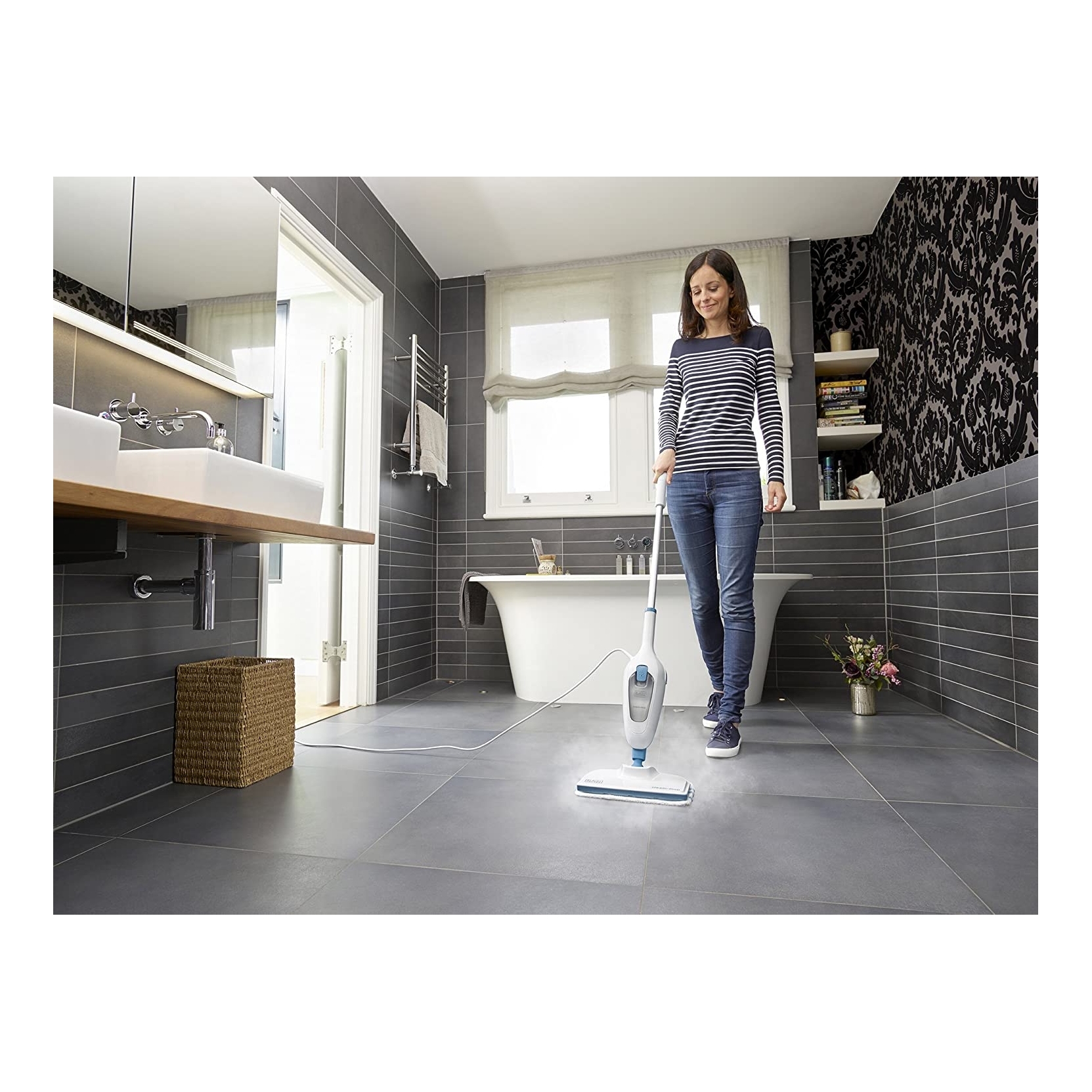 2 Panni di Ricambio FSMP20 per Lavapavimenti FSM1600 Steam Mop