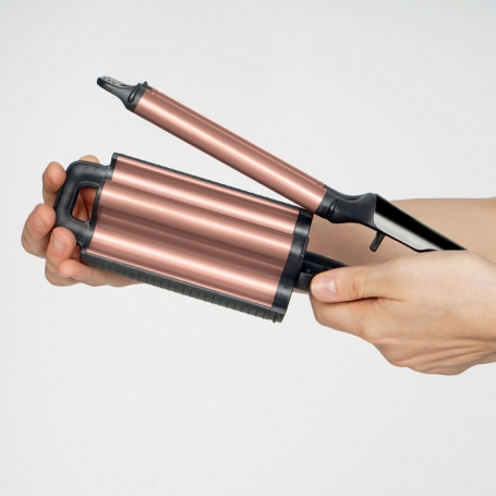 IMETEC BELLISSIMA GT20 400 PIASTRA A ONDE 2 IN 1 330 WATT COLORE NERO - 11738