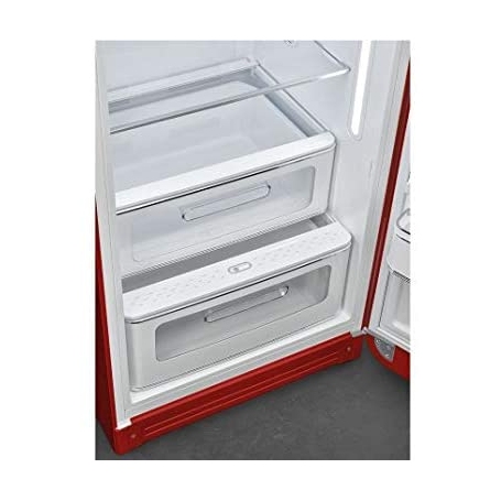 SMEG FAB28RRD5 FRIGORIFERO MONOPORTA ANNI '50 270LT CLASSE D COLORE ROSSO
