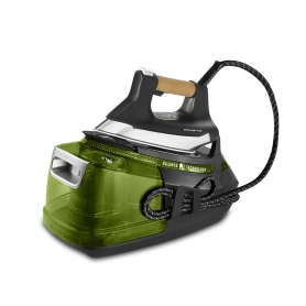 ROWENTA DG9266 SILENT STEAM PRO FERRO DA STIRO CON CALDAIA 2800W SERBATOIO 1,3LT COLORE NERO E VERDE - PROMO