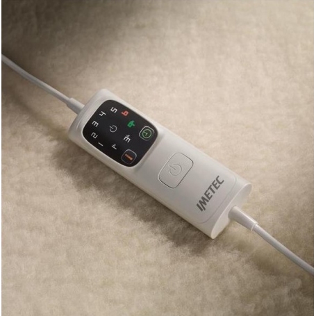 IMETEC 16632 SCALDASONNO ADAPTO SINGOLO 150x80 CM 100% LANA - PROMO