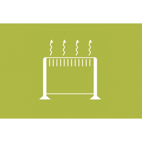 IMETEC 4034 ECO RAPID TERMOVENTILATORE 2000W A BASSO CONSUMO ENERGETICO