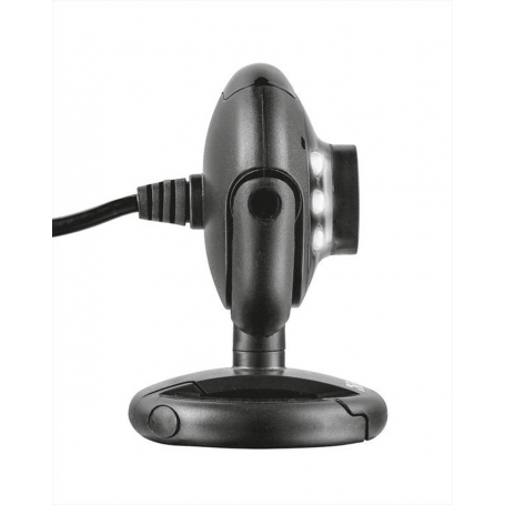 TRUST WEBCAM SPOTLIGHT PRO 1.3 MPX CON MICROFONO INTEGRATO E LUCE LED COLORE NERO - PROMO