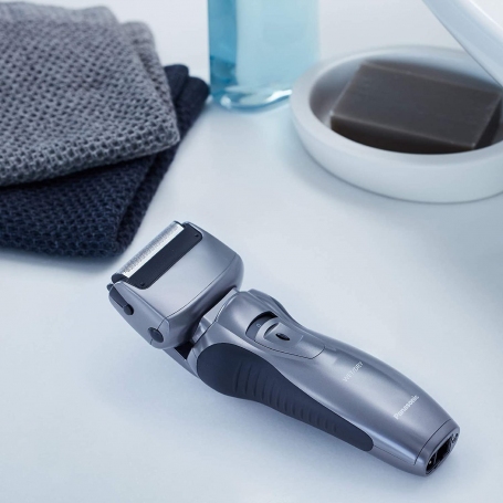 PANASONIC ES-RW33H-503 RASOIO WET&DRY A 2 LAME RICARICABILE SENZA FILO - PROMO