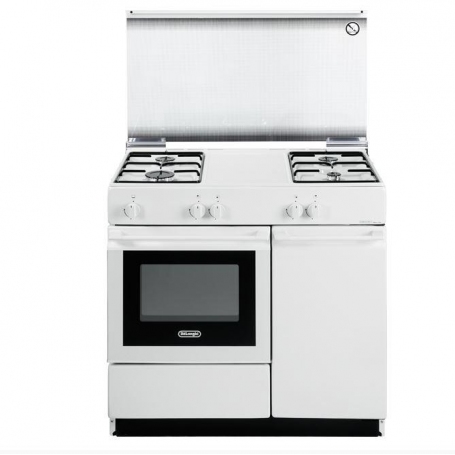 PROMOZIONE CUCINA DE LONGHI SGW854N BIANCA 86X50 4 FUOCHI FORNO GAS TERM