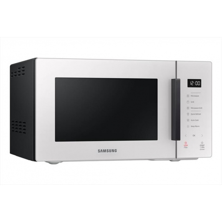 SAMSUNG MG23T5018GE FORNO A MICROONDE 23LT CON FUNZIONE VAPORE GLASS PORCELLANA