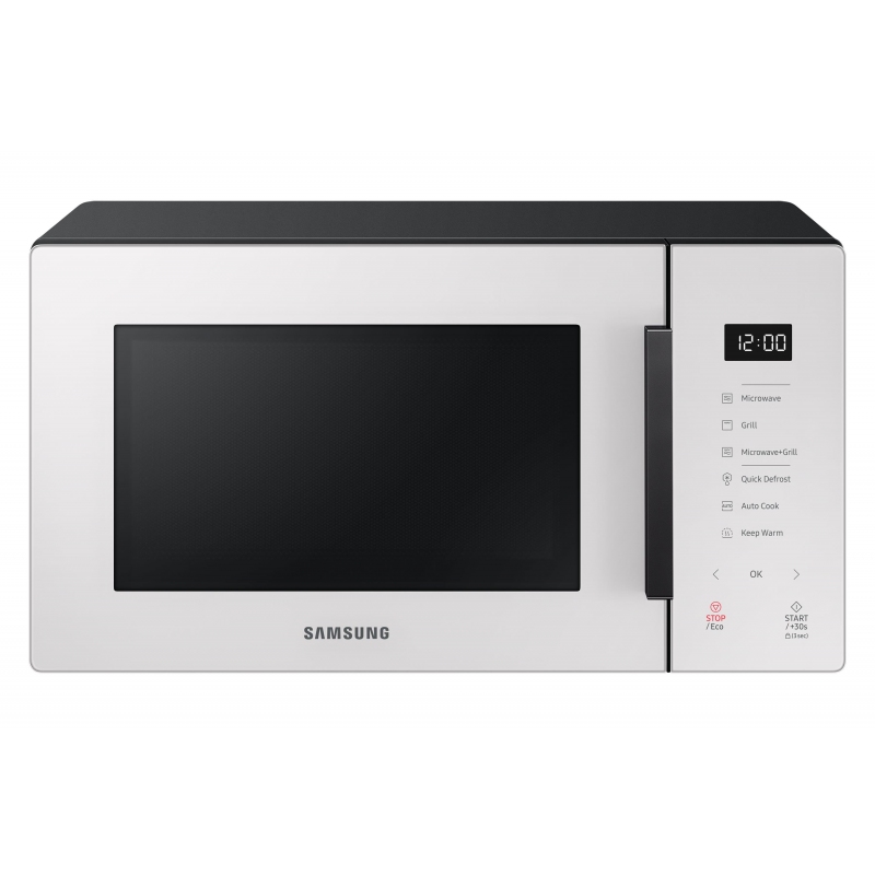 OFFERTA ELETTROVILLAGE  SAMSUNG MG23T5018GE FORNO A MICROONDE 23LT VAPORE  GLASS PORCELLANA