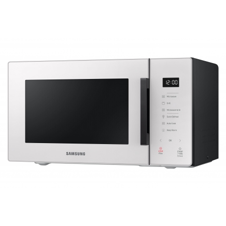 SAMSUNG MG23T5018GE FORNO A MICROONDE 23LT CON FUNZIONE VAPORE GLASS PORCELLANA