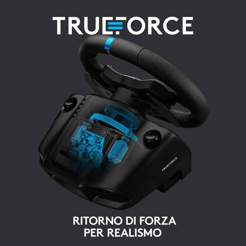 LOGITECH G923 VOLANTE TRUEFORCE COMPATIBILE CON...