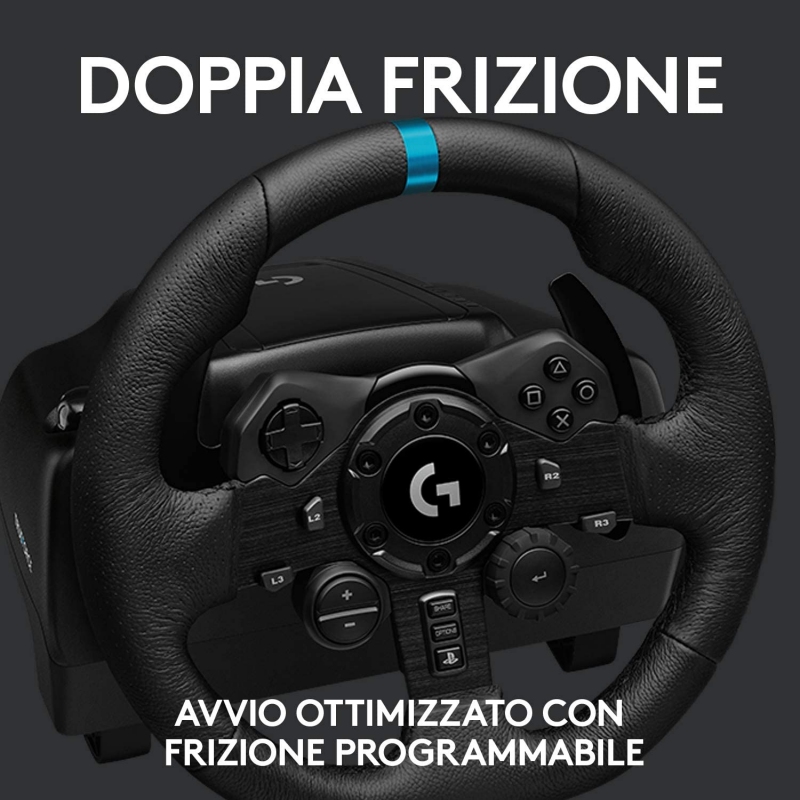 LOGITECH G923 VOLANTE TRUEFORCE COMPATIBILE CON...