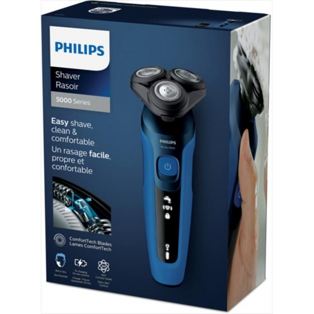 PHILIPS S5466/17 RASOIO + RIFINITORE RICARICABILE WET&DRY AUTONOMIA 50MIN - PROMO