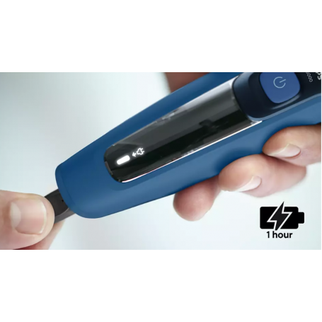 PHILIPS S5466/17 RASOIO + RIFINITORE RICARICABILE WET&DRY AUTONOMIA 50MIN - PROMO