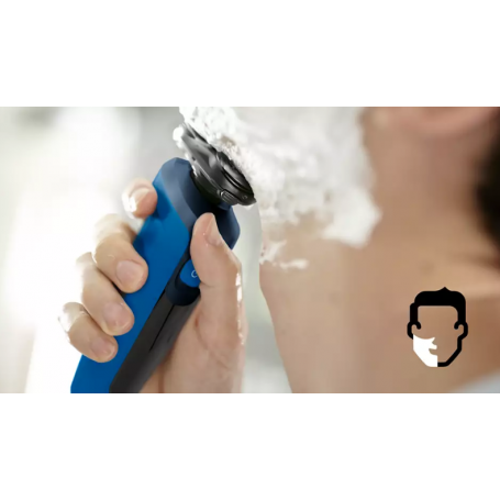 PHILIPS S5466/17 RASOIO + RIFINITORE RICARICABILE WET&DRY AUTONOMIA 50MIN - PROMO