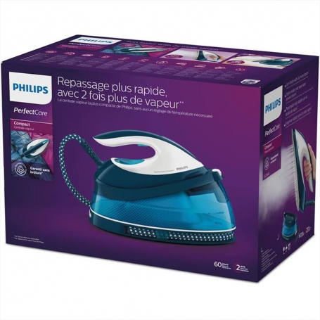PHILIPS GC7840/20 FERRO DA STIRO A VAPORE 2400W SERBATOIO 1,5 L PERFECTCARE COMPACT