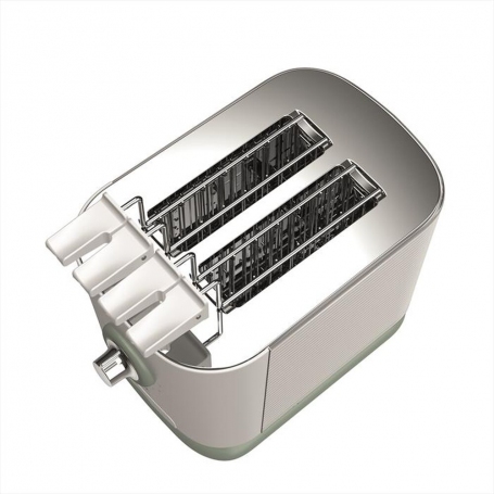 IMTEC 7477 TOSTAPANE GRANTOST 2 FETTE 600W CON FESSURE EXTRA LARGE COLORE BIANCO/VERDE - PROMO