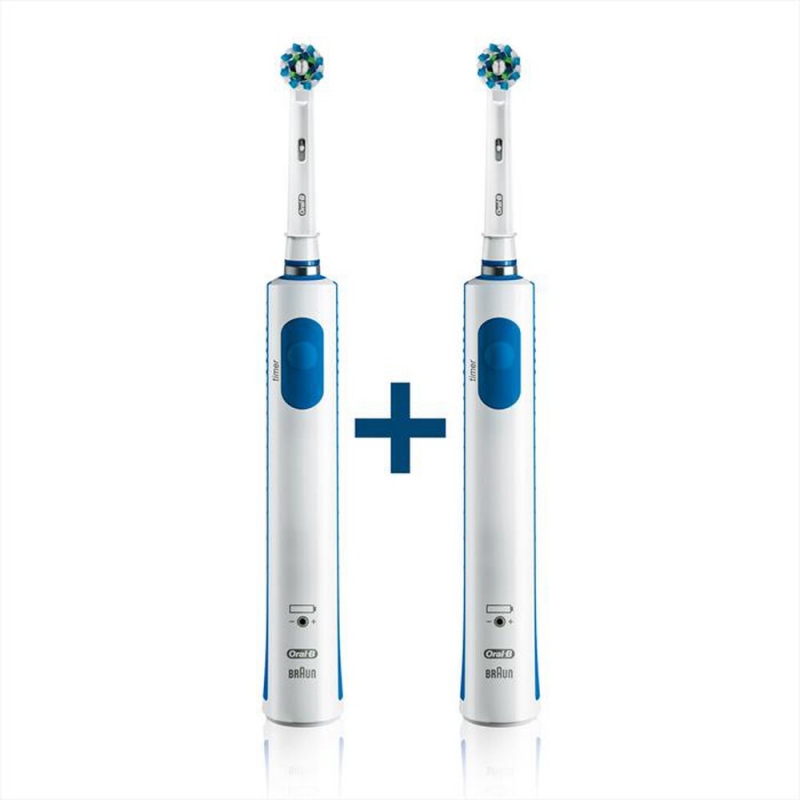 BRAN ORAL-B BIPACCO600 PRO 2 SPAZZOLINI ELETTRICI RICARICABILI - PROMO