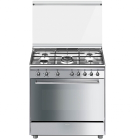 CUCINA SMEG SX91GVE9 FORNO GAS VENTILATO 5 FUOCHI 90x60CM COLORE ... CUCINA SMEG SX91GVE9 FORNO GAS VENTILATO 5 FUOCHI 90x60CM COLORE ...