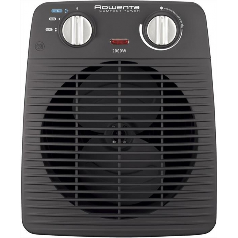 ROWENTA SO2210 TERMOVENTILATORE ELETTRICO 2000W COLORE NERO - PROMO