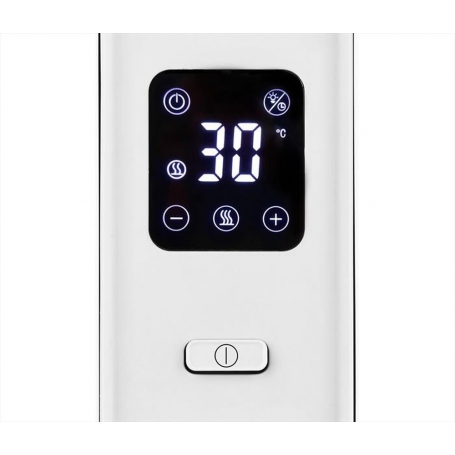 ARGO DAKOTA TERMOVENTILATORE DIGITALE 2000W CON TIMER COLORE BIANCO - PROMO