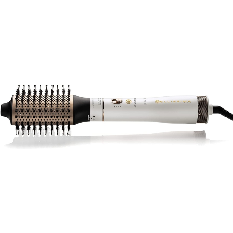 IMETEC BELLISSIMA 11847 AIR WONDER SPAZZOLA AD ARIA CALDA 1000W 8 ACCESSORI