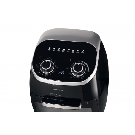 ARIETE 4619 FRIGGITRICE AD ARIA 2000W 11LT CON GIRARROSTO COLORE NERO